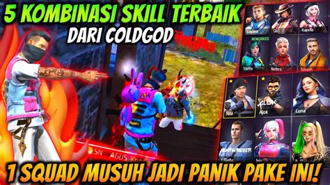 Kombinasi Skill Karakter Free Fire Terbaik Buat Full Damage Cold God