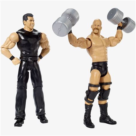 Stone Cold Steve Austin And Mr Mcmahon Wwe Battle Pack Series 40