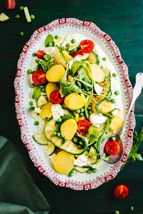 Kartoffelsalat Mit Quark Und Gartengem Se Hey Foodsister