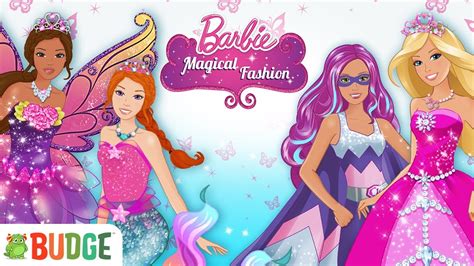 Barbie Magical Fashion Official App Gameplay Budge Studios Youtube