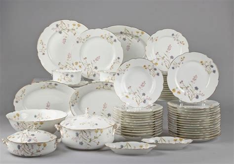 Limoges Tafelservice 53 Art Nouveau Porzellan Catawiki