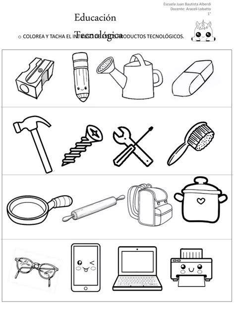 Actividades Tecnologia Pdf En Tecnologia Clases De Tecnologia