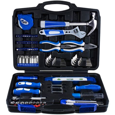 102 Piece Home Repair Tool Kit Set Box Storage Household Maintenance