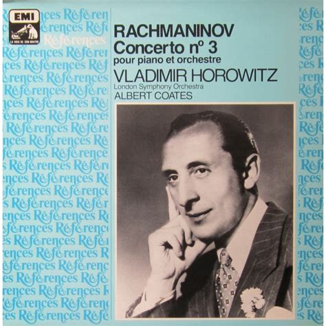 Sergei Vasilyevich Rachmaninoff Vladimir Horowitz Concerto N 3 Pour