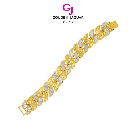 Gj Jewellery Emas Bangkok Emas Korea K Gold Plated Bracelet Pulut