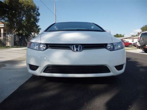 Purchase used 2007 Honda Civic LX Coupe Miles 99,640 in BURBANK, California, United States, for ...