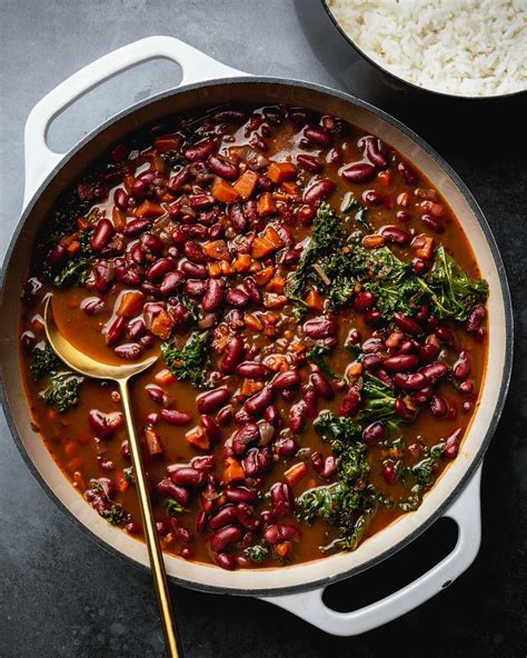 Smoky Vegetarian Red Beans And Rice Vegetarian Ventures