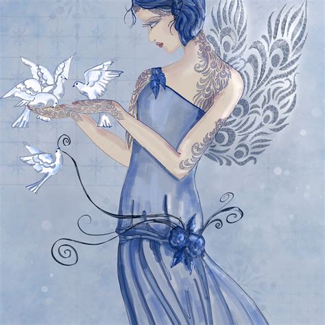 Winter Fairy Art | Leslie's Art Studio