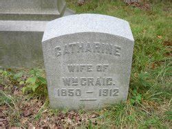 Catherine Elisabetha Krause Craig 1850 1912 Mémorial Find a Grave