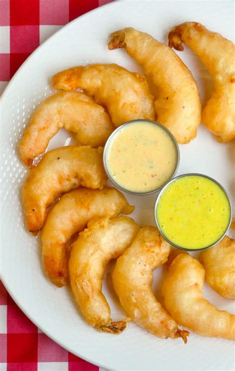 Beer Battered Shrimp With Chili Lime Or Lime Curry Mayo Rock Recipes