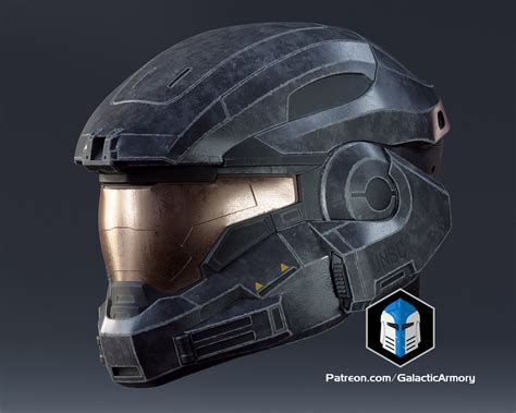 Archivo D Casco Halo Reach Noble Archivos De Impresi N D Plan