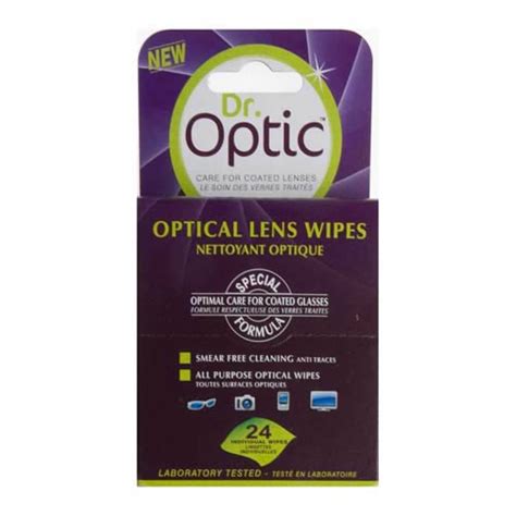 Dr Optic Optical Lens Wipes In London All Purpose Optical Wipes