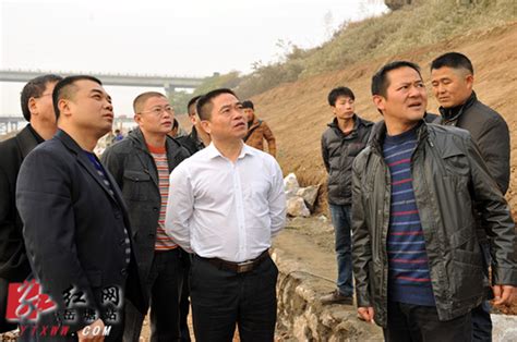 湘潭岳塘区区长王永红调研岳塘区段移民安置水利专项工程 湖南频道