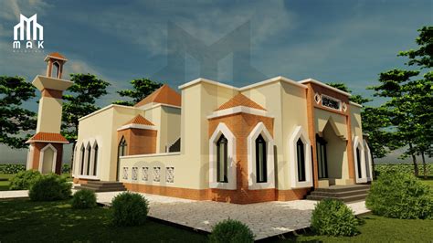 NEW MODERN MASJID DESIGN IN KHARIAN, PAKISTAN – Mak Architect