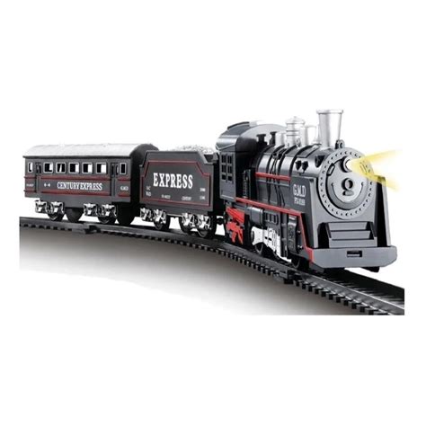 Ferrorama Pista Trem Locomotiva Infantil Som E Luz No Shoptime