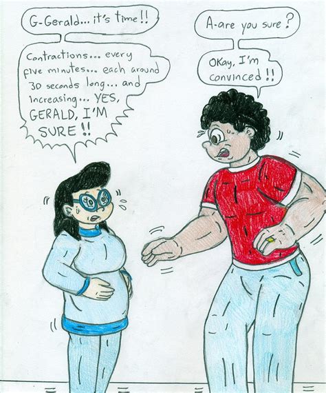 Pregnant Phoebe - Labor 1 by Jose-Ramiro on DeviantArt