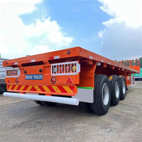 Tri Axle Trailer For Sale With Front Wall In Tanzania Bhachu Trailers