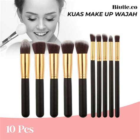 Jual Biutte Co Kuas Make Up Wajah Face Make Up Brush Set Mag