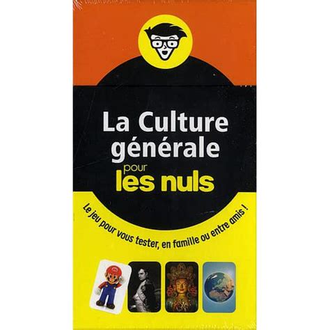 Bo Te Questions La Culture G N Rale Pour Les Nuls Almouggar