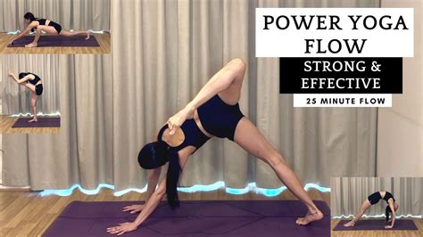 Power Yoga Flow Intermediate Flow Strong And Uplifting 25 Minute Yoga Practice Youtube