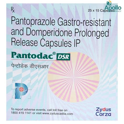 Pantodac Dsr Capsule S Price Uses Side Effects Composition