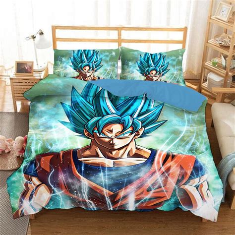 Novelty Dragon Ball Z Bedding Bed Set Twin Full Queen King Size Anime