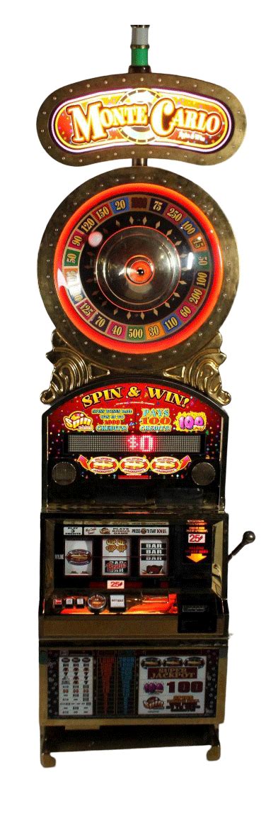 Bally Monte Carlo 3 Reel Spin And Win Slot Machine