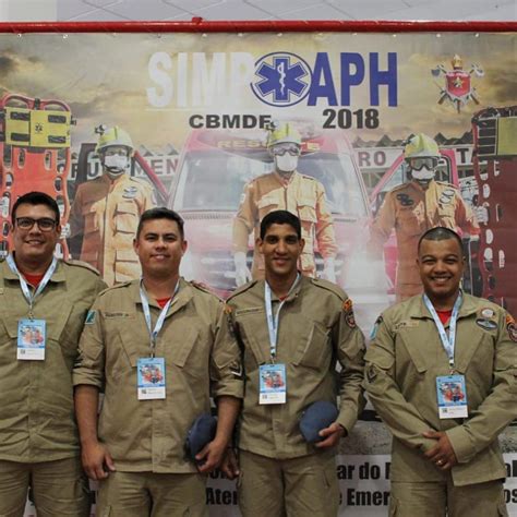 Militares Do Cbmms Participam De Simp Sio Sobre Atendimento Pr