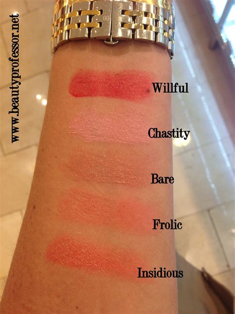 Swatches of All Tom Ford Lip Shines | Beauty Professor | Bloglovin’