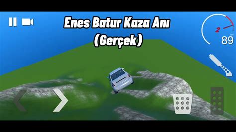 Enes Batur Kaza An Youtube