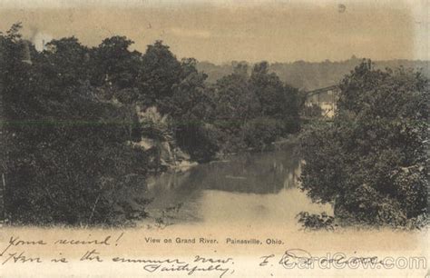 View On Grand River Painesville Oh