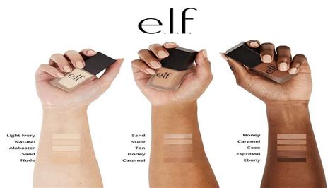 All 40 Shades Of Elf Flawless Finish Foundation 2021 Mq Makeup Queen Youtube