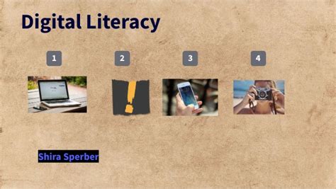 digital literacy poster