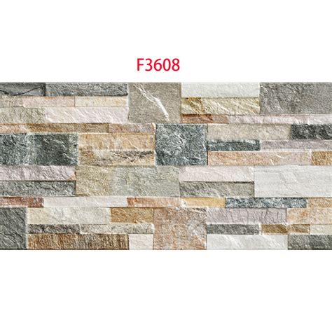 3D Inkjet Glazed Ceramic Marble Outdoor Wall Building Material China