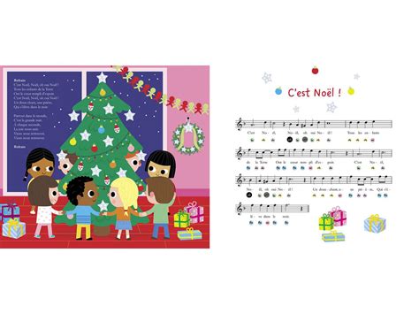 Auzou Mon Livre Piano Mes Plus Belles Comptines De Noel