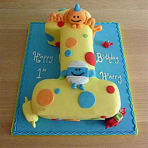 1st Number Birthday Cake 1st Birthday Ideas