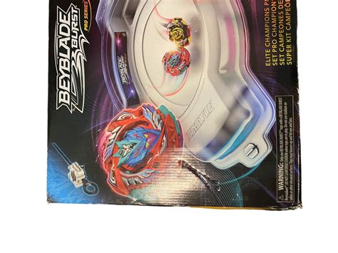 Beyblade Burst Pro Series Elite Champions Set Complete Battle Arena W Beyblades 630509997664 Ebay