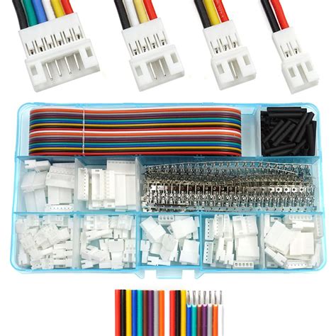 Buy Jst Ph Connectors Pin Header And Ribbon Cable Wire Kit Mm