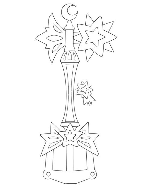 Key Coloring Page