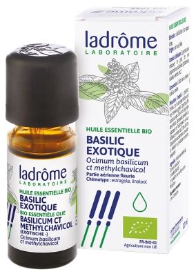 Ladr Me Huile Essentielle Basilic Exotique Ocimum Basilicum Ct