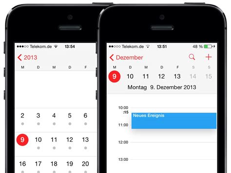 So funktioniert die Kalender-App unter iOS 7 | Mac Life