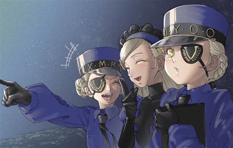 Caroline Justine And Lavenza Persona And More Drawn By Poechan