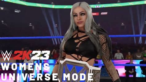 Wwe 2k23 Womens Universe Mode I Episode 4 Smackdown Youtube