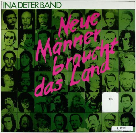 Ina Deter Band Neue M Nner Braucht Das Land Bertelsmann Vinyl Collection