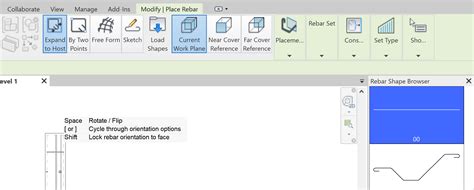 在Revit 2022 0 1中编辑部件时修改 放置钢筋选项卡丢失