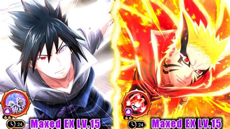 Nxb Nv Maxed Sasuke Shadow Ex Lv Vs Maxed Naruto Baryon Ex Lv