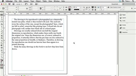 InDesign Fundamentals - Text I - Placing