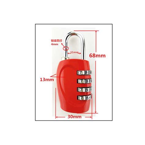 Us Dial Digit Wachtwoord Lock Combinatie Grandado