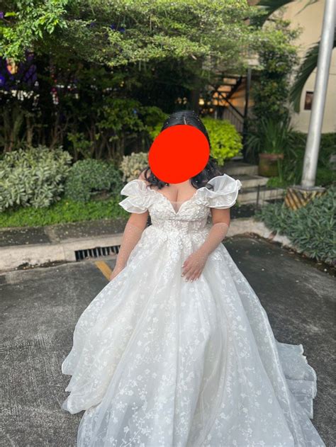 White Sagala Debut Ball Gown On Carousell