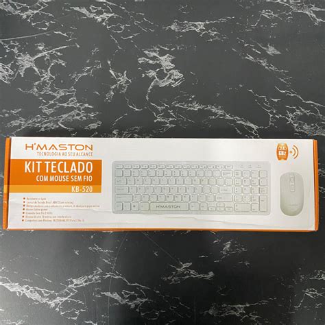 Kit Teclado Mouse Sem Fio Original Hmaston Shopee Brasil